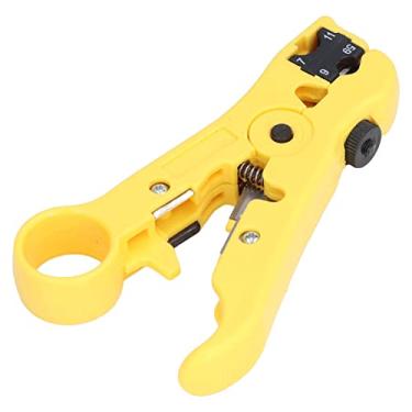 Imagem de Acouto Descascador de Cabo Coaxial Com Ferramenta Manual Multifuncional de Descascamento de Fio para Cabos RG59, RG6 e UTP/STP