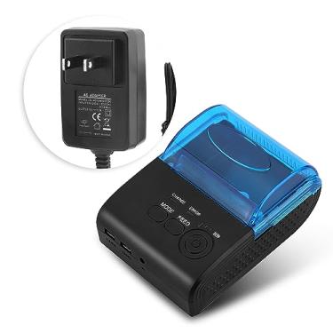 Imagem de Tangxi Mini Impressora Térmica Portátil de Recibos de 58 Mm, Impressão de Alta Velocidade 90 Mm por Segundo Com Função de Suspensão Automática, para POS ESC STAR Taxi Restaurant Bill (Plugue dos