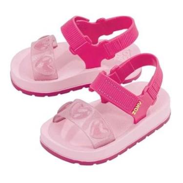 Imagem de Sandalia Feminina Zaxynina Moderninha Love 18776-Feminino