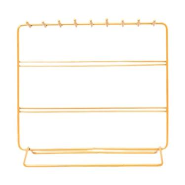 Imagem de UxicRuya Expositor de Joias com 18 Ganchos, Suporte para Colares, Expositor de Brincos, Organizador de Brincos