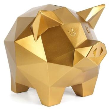 Imagem de Cofrinho adultos usam um cofrinho para decorar a decoração criativa da casa, cofrinhos infantis, decoração de casa