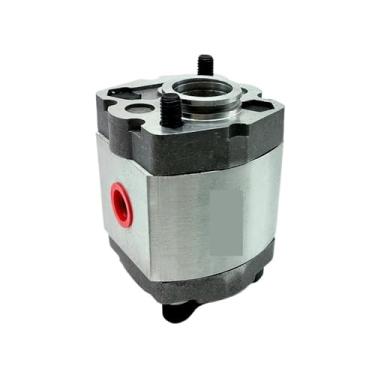 Imagem de Aoleaby Bomba de engrenagem pequena CBT, CBT-F205.8, bomba de óleo hidráulico de alta pressão, tipo de eixo curto lateral/entrada/saída lateral G3/8 (sentido anti-horário)