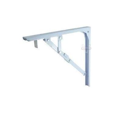 Imagem de Suporte Dobrável 50cm Reforçado Mão Francesa 120kg 1 Par - Bals