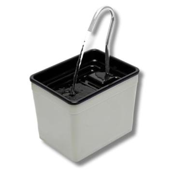 Imagem de Bebedouro Fonte De Água Para Gatos Bivolt - Silencioso(Cinza)