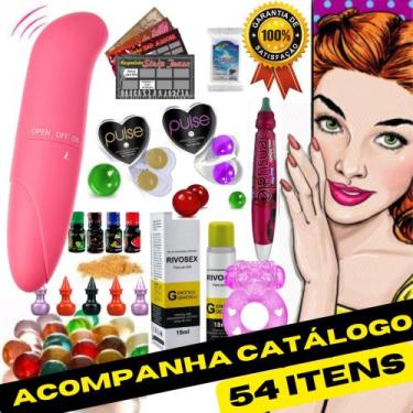 Imagem de Kit Revenda Sex Shop Atacado 54 Itens Sexyshop Revender - Casa da Reve
