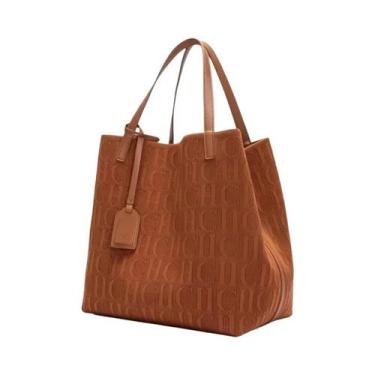 Imagem de Bolsa De Mão De Luxo Para Mulheres De Grande Capacidade, Feita À Mão, 