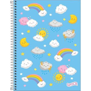 Imagem de Caderno para Meninas Capa Dura com 10 Matérias 160 Folhas