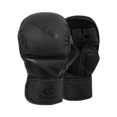 Imagem de Luvas De Boxe MMA Para Adultos E Crianças, PU, Dedos Cortados, Treinam