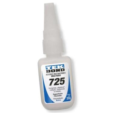 Imagem de Adesivo Cola Instantânea 725 20gr Tekbond