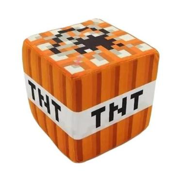 Imagem de Brinquedo De Pelúcia Em Forma De Cubo Para Crianças, Chaveiro Macio, P