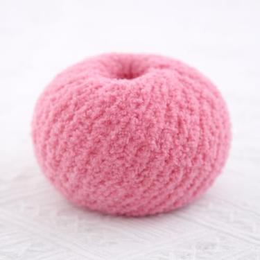 Imagem de Fio curto de pelúcia para crochê – bolas de fio fofas macias para amigurumi, bonecas, artesanato DIY e presentes artesanais (8 rosa escuro)