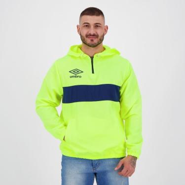 Imagem de Jaqueta Umbro TWR Band Color Corta Vento Amarela-Masculino