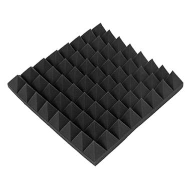 Imagem de aqxreight Painéis de Espuma Acústica Em Pirâmide Absorção de Som Premium para Redução de Ruído Em Estúdios, Teatros e Escritórios Painéis Acústicos de Poliuretano de Alta Densidade para áudio Mais