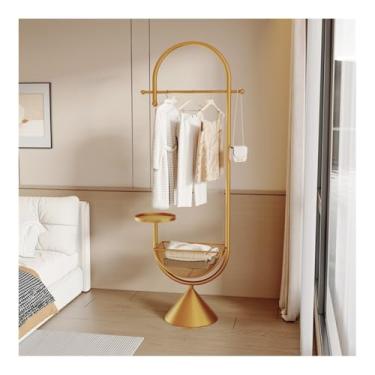 Imagem de Suporte para chapéu, cabide de entrada, armazenamento, armazenamento, chão, quarto, criativo, vertical, cabideiro, corredor, árvore, dourado