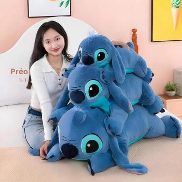 Imagem de Brinquedo De Pelúcia Kawaii Stitch Disney Almofada De Sofá Macia Para 