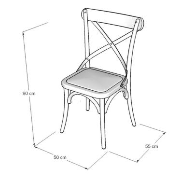 Imagem de Conjunto Mesa Eiffel Redondo De Madeira 110Cm Preto Com 4 Cadeiras Katrina Azul Turquesao Beg