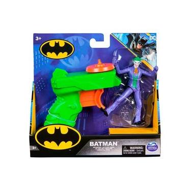 Imagem de Boneco Coringa De 9Cm Ataque Giratório - Batman
