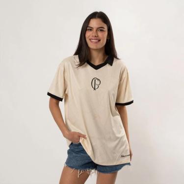 Imagem de Camiseta Polo Feminina Oversized Corinthians 115 anos-Feminino