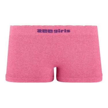 Imagem de Calcinha Boxer Infantil Mescla Rosa do Deserto Zee Rucci, M