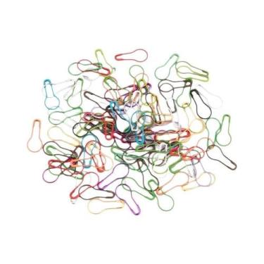 Imagem de Alfinetes De Segurança Metálicos Em Formato De Pera (Cucurbit) 100 200