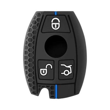 Imagem de Capa De Silicone Para Chave De Carro Mercedes Benz Para Os Modelos A, 