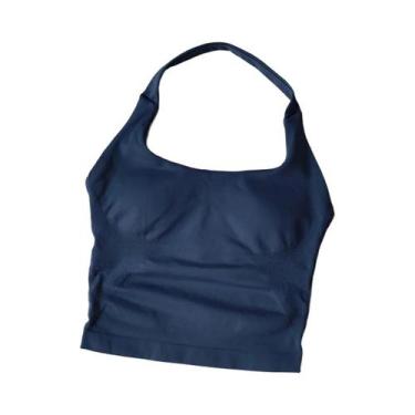 Imagem de Top Esportivo Feminino Sexy Sem Costas Para Treino, Fitness, Ginástica