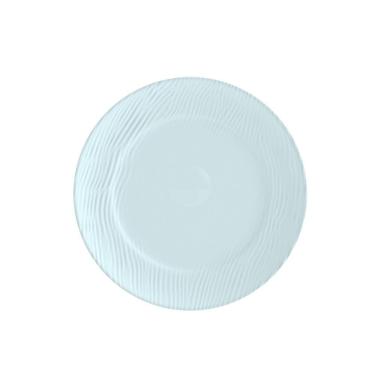 Imagem de Kit 06 Prato Raso 27,6 cm Relevo Dunas Germer Porcelanas