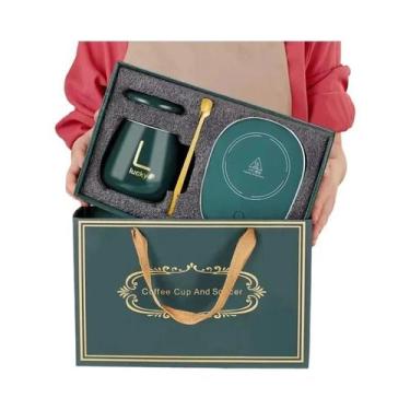 Imagem de Caneca De Café Cerâmica Isolada Térmica 2025 Com Temperatura Constante