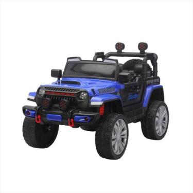 Imagem de Quadriciclo Infantil 12V Luz Led Até 30Kg Suspensão Rodas - Bang Toys