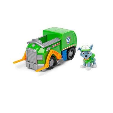 Imagem de Bonecos Miniaturas Patrulha Canina Veículo Com Figura Sunny Brinquedos