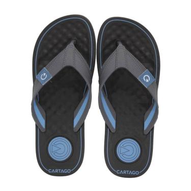 Imagem de Chinelo Cartago Arizona Preto/Basalto/Azul