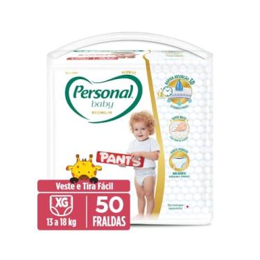 Imagem de Personal Fralda Baby Premium Pants XG, 50 Unidades
