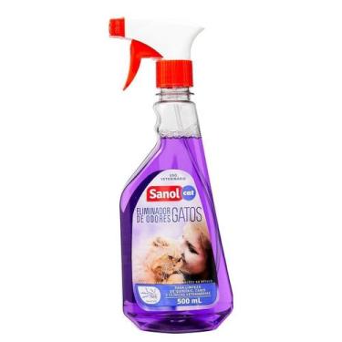 Imagem de Spray Eliminador De Odores Sanol Dog 500Ml Lavanda, Lavanda