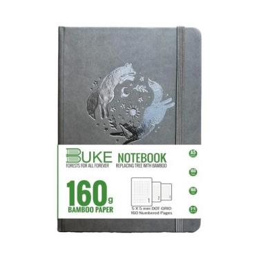 Imagem de Caderno Minimalista Com Páginas Pontilhadas 160gsm, Diário De Escrita 