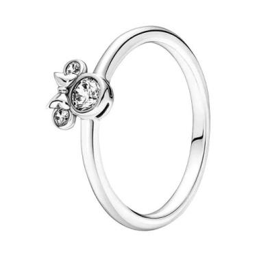 Imagem de Anel De Prata Esterlina 925 Com Pedra Coração De Vaga-lume Luminosa Ve