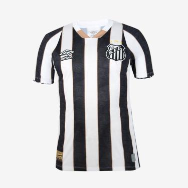 Imagem de Camisa Masculina Umbro Santos Of.2 2024 Torcedor-Masculino