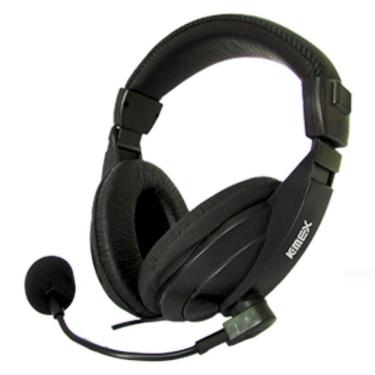 Imagem de Headset K-mex Ars-7500 C/ Microfone Preto
