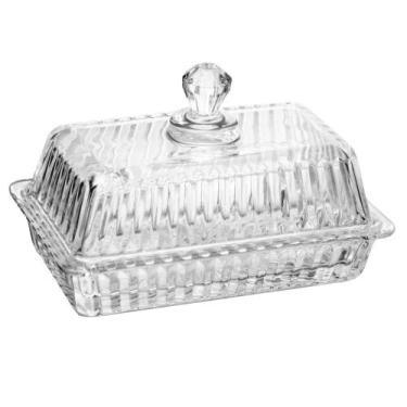 Imagem de Manteigueira Wolff Geneva 17cm x 10cm x 11cm Cristal