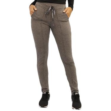 Imagem de Calça Feminina Térmica Bolso Lisa Academia Frio Esporte-Feminino