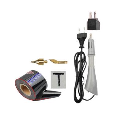 Imagem de Caneta De Estampagem a Quente Elétrica: Kit De Ferramentas Para Artesa