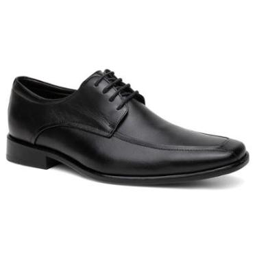 Imagem de Sapato Social Derby Masculino Couro Elegância Moderno-Masculino
