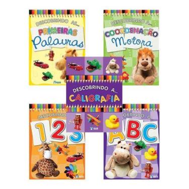 Imagem de Coleção Livros Cartilha Descobrindo A Escrita E Caligrafia - Bicho Esp