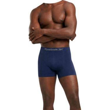 Imagem de Cueca Boxer Masculina Dia a Dia Básica MicroFibra Sem Costura Anatômica Confortável Reebok 016rkb23266so