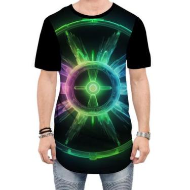 Imagem de Camiseta Longline Radiação Radioativo Radioactive Perigo 4 - Kasubeck 