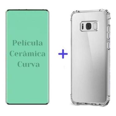 Imagem de Capa + Película Curva Samsung Galaxy S8 Plus - Resistente - Pop Shope