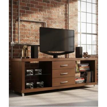 Imagem de Rack 1,90 x 53 x 61 - Madeira Maciça - Móveis de Gramado - ( Cor Casta