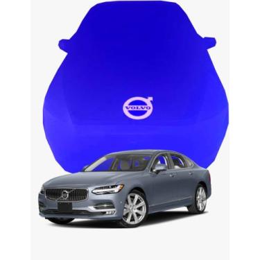 Imagem de Capa de Carro Volvo S90 Tecido  Lycra Premium - Cadilhe Capas, Azul Ro
