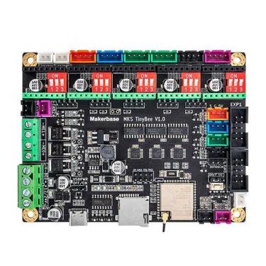 Imagem de Placa Eletrônica para Impressora 3D MKS TinyBee 32Bits com Conectivida