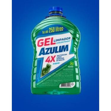 Imagem de Desinfetante limpador gel azulim concent 5kg pinho