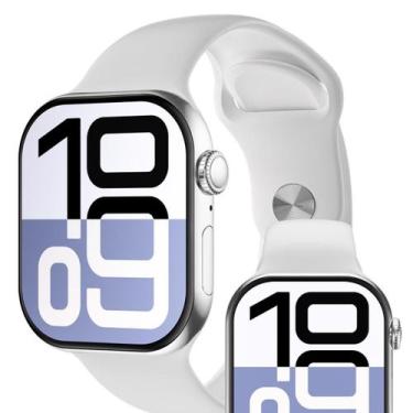 Imagem de Smartwatch S10 Lançamento 2025 Série 10 X Microwear Original NFC tela 